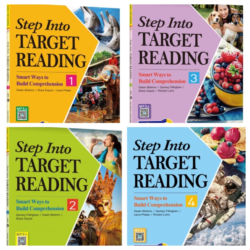寂天 Step Into Target Reading (16K+寂天雲隨身聽APP)無附解答